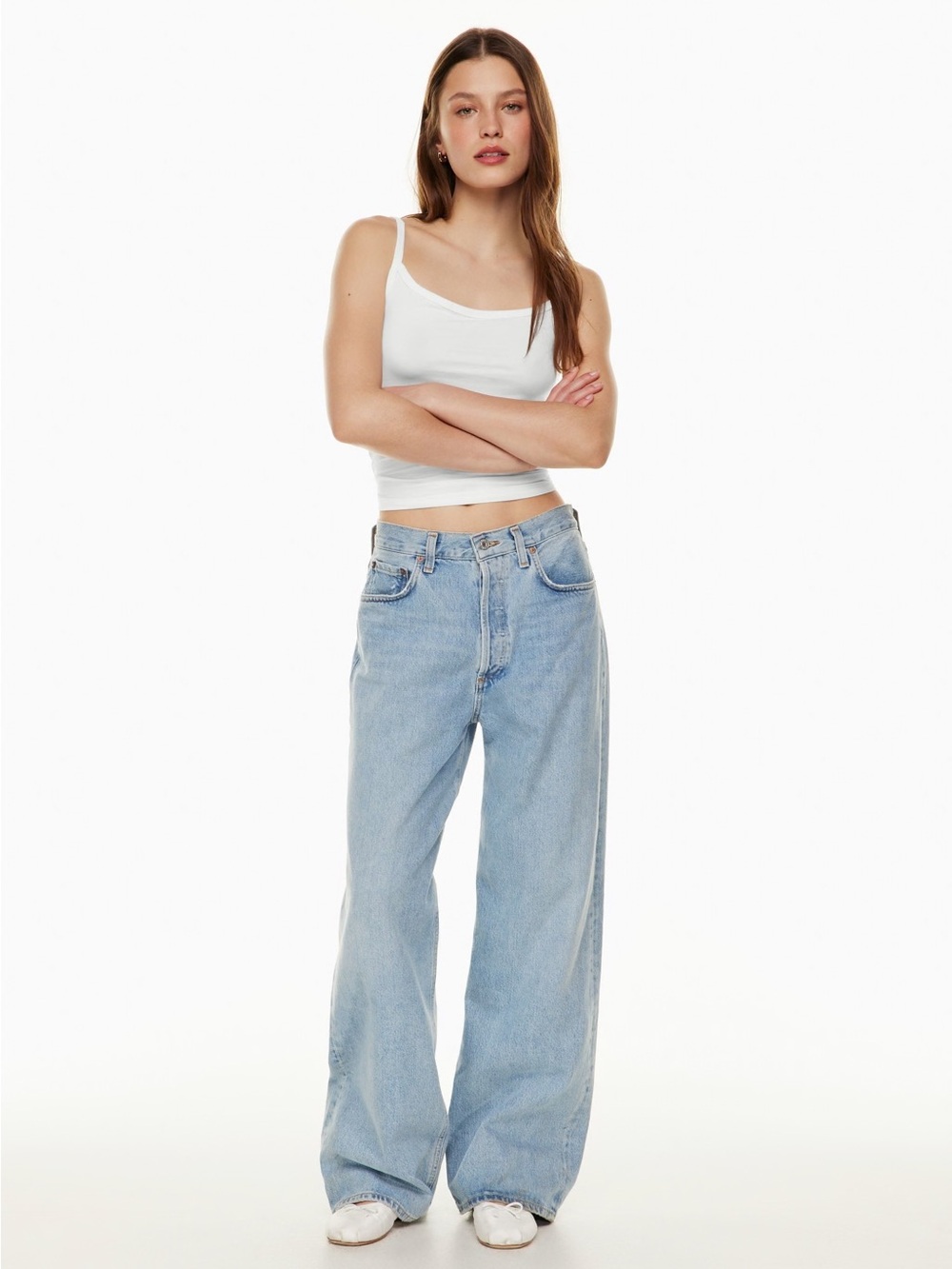 Agolde low slung baggy jeans